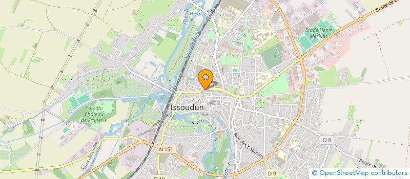 localisation de l'entreprise MPS à ISSOUDUN