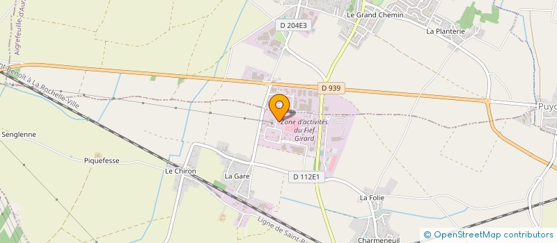 localisation de l'entreprise MPS à AIGREFEUILLE D'AUNIS