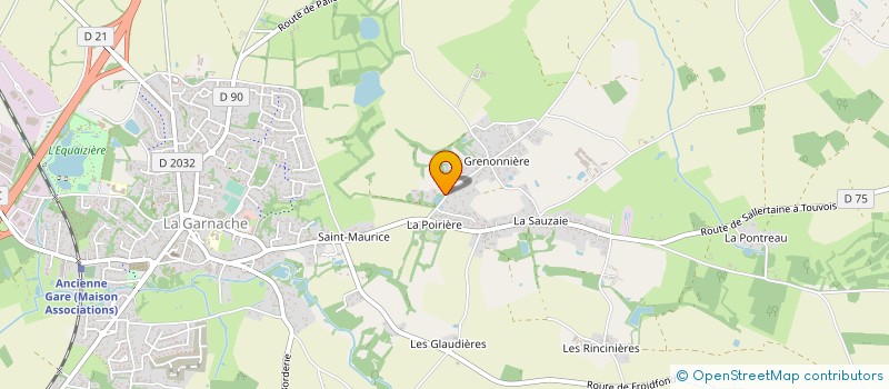 localisation de l'entreprise MPS à LA GARNACHE