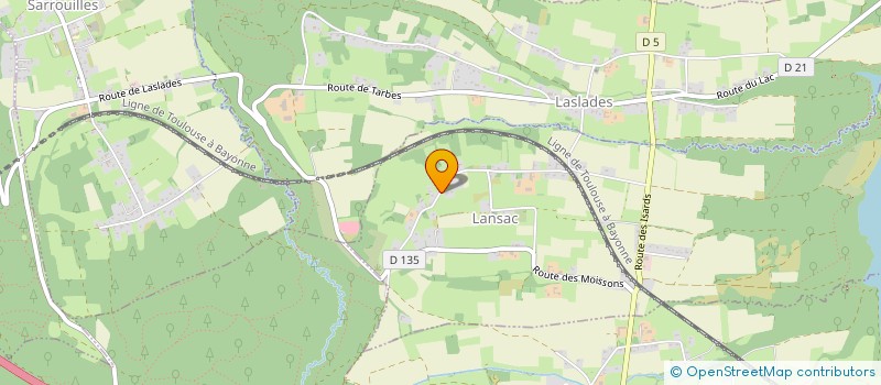 localisation de l'entreprise MPS  LANSAC