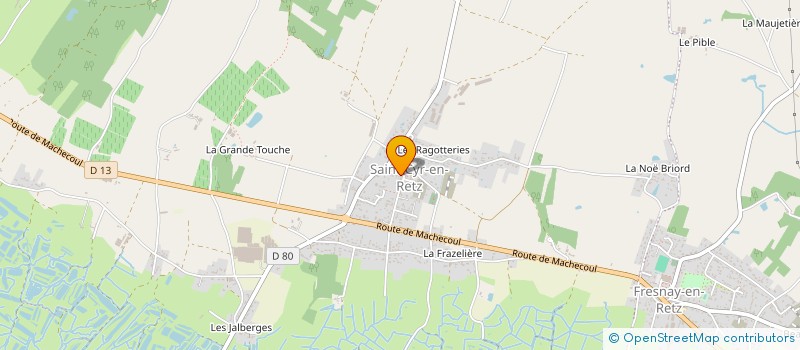 localisation de l'entreprise MPS  VILLENEUVE-EN-RETZ