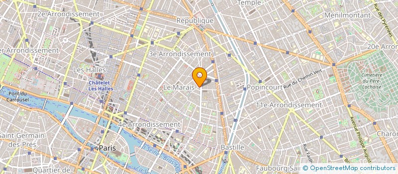 localisation de l'entreprise MPS EXPERTISES à PARIS