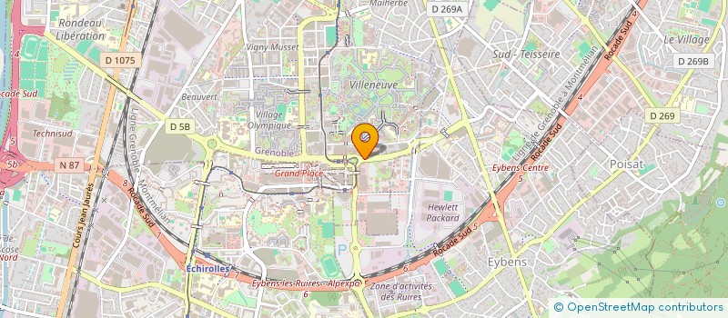 localisation de l'entreprise MPS FINANCES  GRENOBLE