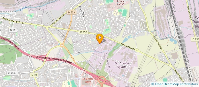 localisation de l'entreprise MPS IMMO  FLORANGE