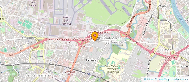 localisation de l'entreprise MPS IMMOBILIER MANAGEMENT PATRIMOINE SERVICES à TOULOUSE