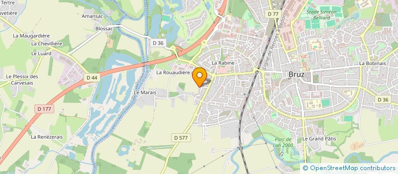 localisation de l'entreprise MPS INVEST à BRUZ