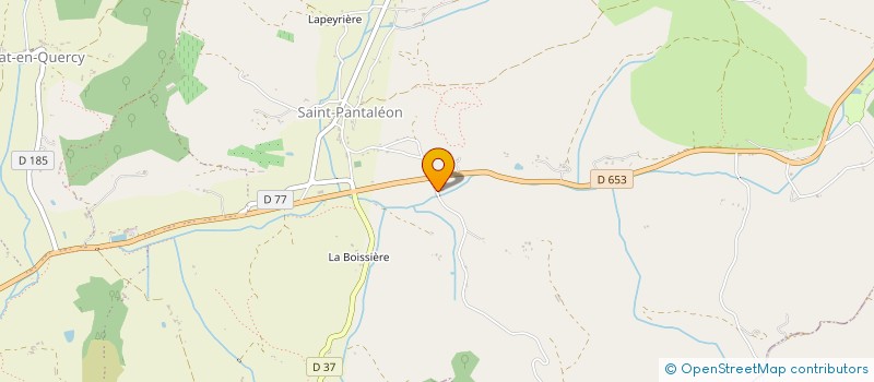 localisation de l'entreprise MPS MENUISERIES PANNEAUX SANDWICHS à BARGUELONNE-EN-QUERCY