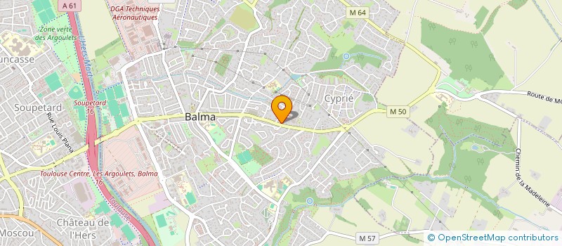 localisation de l'entreprise MPSA à BALMA