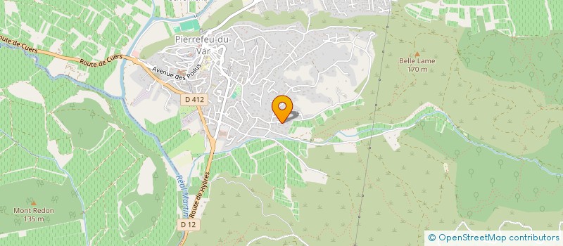 localisation de l'entreprise MPSA  PIERREFEU-DU-VAR