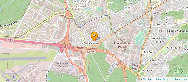 localisation de l'entreprise MPSB DISTRIBUTION à CLAMART