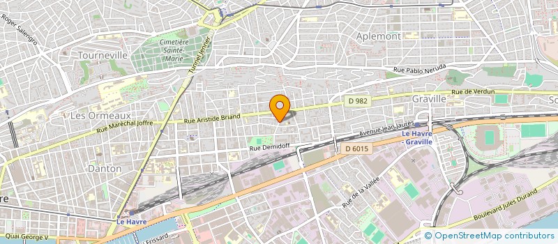 localisation de l'entreprise MPSE à LE HAVRE