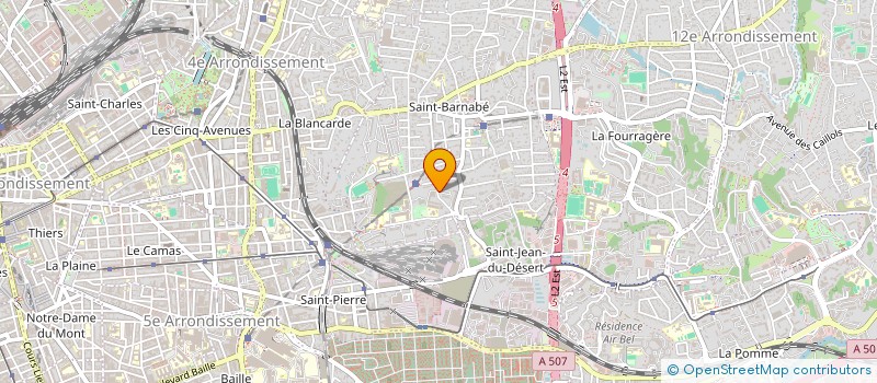 localisation de l'entreprise MPSH à MARSEILLE