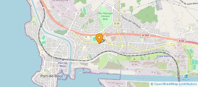 localisation de l'entreprise MPSOFT à PORT-DE-BOUC