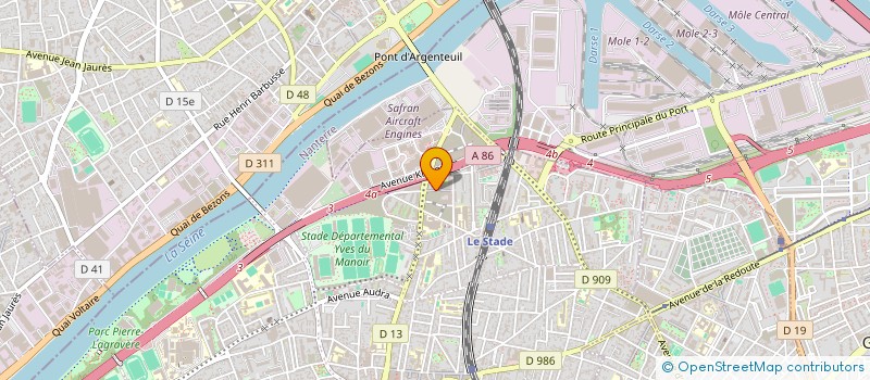 localisation de l'entreprise MPSTP  COLOMBES