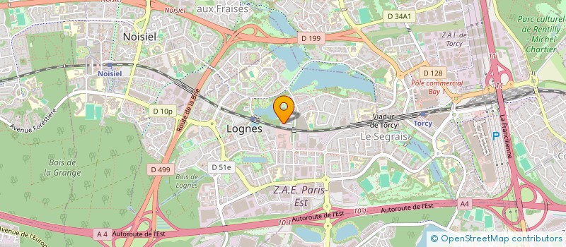 localisation de l'entreprise MPSYS à LOGNES