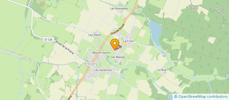 localisation de l'entreprise MPT  ARBIGNY