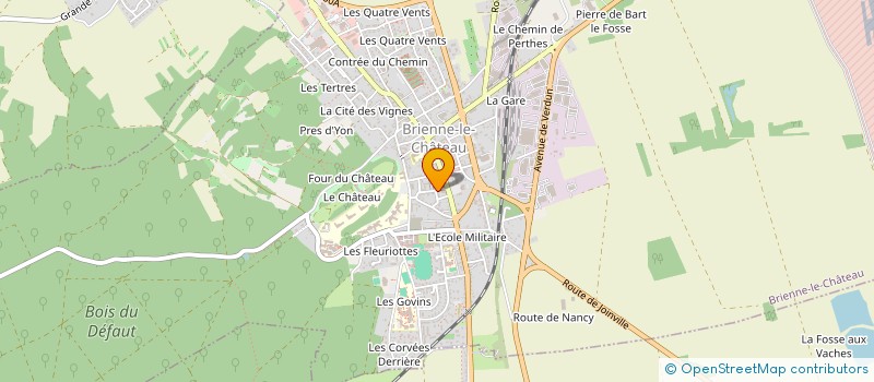 localisation de l'entreprise MPT - CENTRE SOCIAL DE LA REGION DE BRIENNE à BRIENNE-LE-CHATEAU