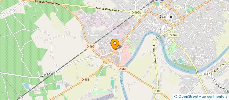 localisation de l'entreprise MPTC  GAILLAC