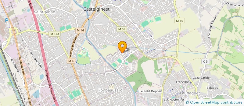 localisation de l'entreprise MPULI NETTOYAGE à FONBEAUZARD