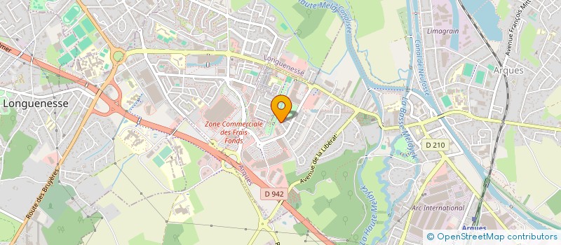 localisation de l'entreprise MPV  ARQUES