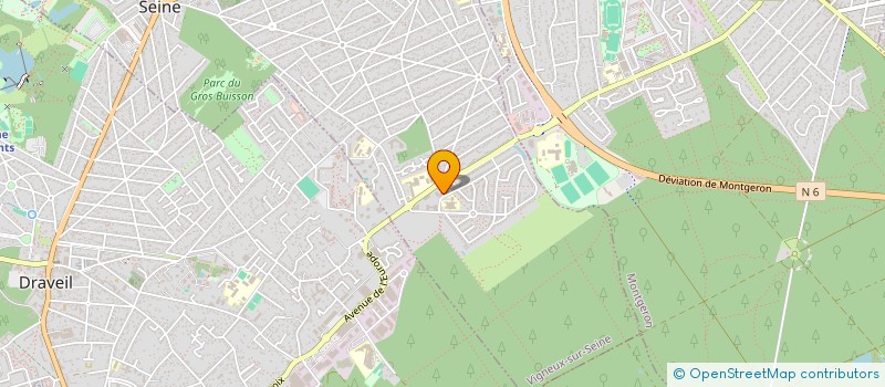 localisation de l'entreprise MPV à VIGNEUX-SUR-SEINE