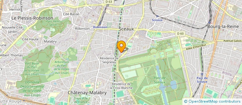 localisation de l'entreprise MPV AVENIR à SCEAUX