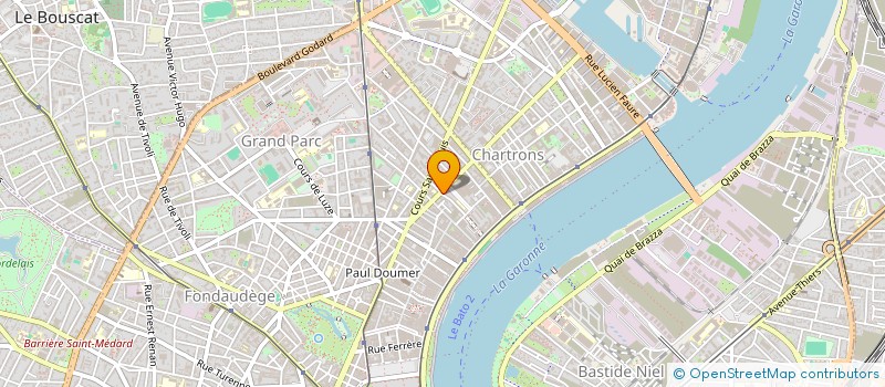 localisation de l'entreprise MPV CHARTRONS  BORDEAUX