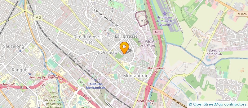 localisation de l'entreprise MPV DISTRIBUTION à TOULOUSE