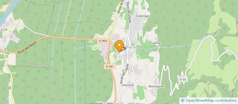 localisation de l'entreprise MPV EVENT  RUFFIEUX