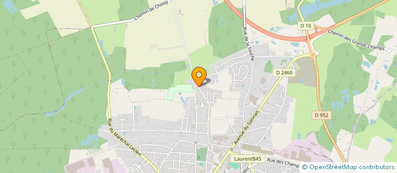 localisation de l'entreprise MPV INVEST à CHATEAUNEUF-SUR-LOIRE