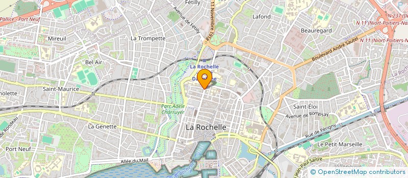 localisation de l'entreprise MPV17  LA ROCHELLE