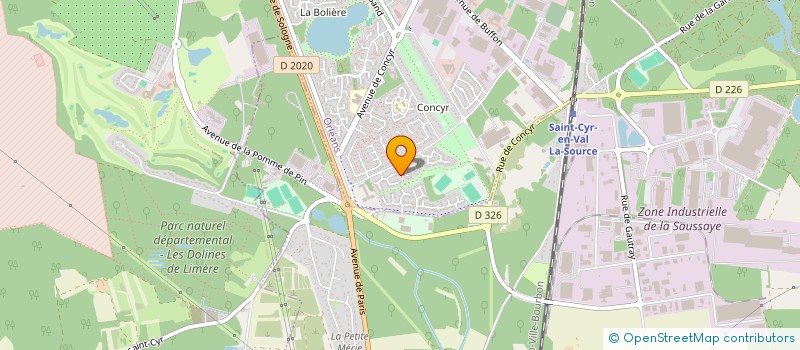 localisation de l'entreprise MPVA à ORLEANS