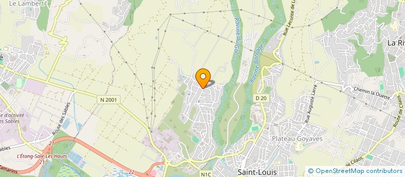 localisation de l'entreprise MPVC  SAINT-LOUIS