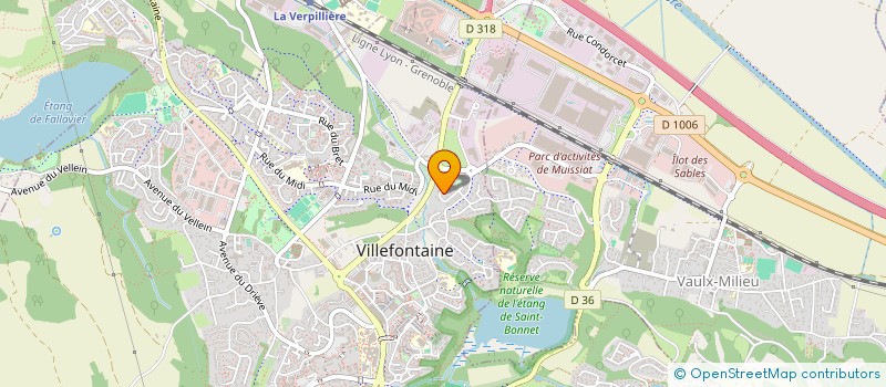 localisation de l'entreprise MPVIA à VILLEFONTAINE