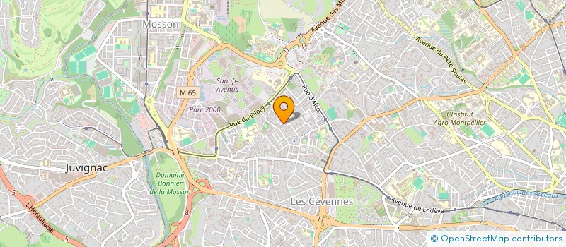 localisation de l'entreprise MPWR à MONTPELLIER
