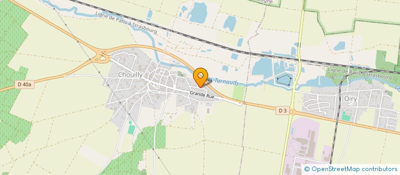 localisation de l'entreprise MPZ  CHOUILLY