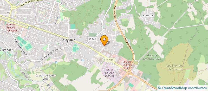 localisation de l'entreprise MQ2  LE BOIS-PLAGE-EN-RE