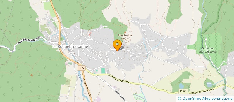 localisation de l'entreprise MQL  LA ROQUEBRUSSANNE