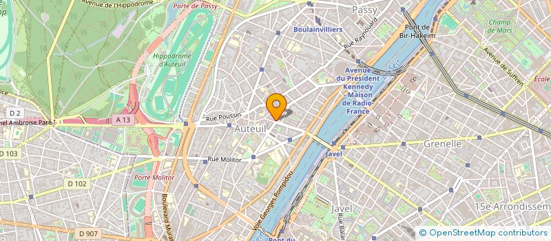 localisation de l'entreprise MQM FAMILY  PARIS