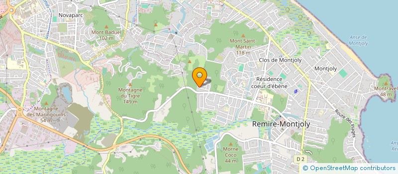 localisation de l'entreprise MQP IMPORT  REMIRE-MONTJOLY