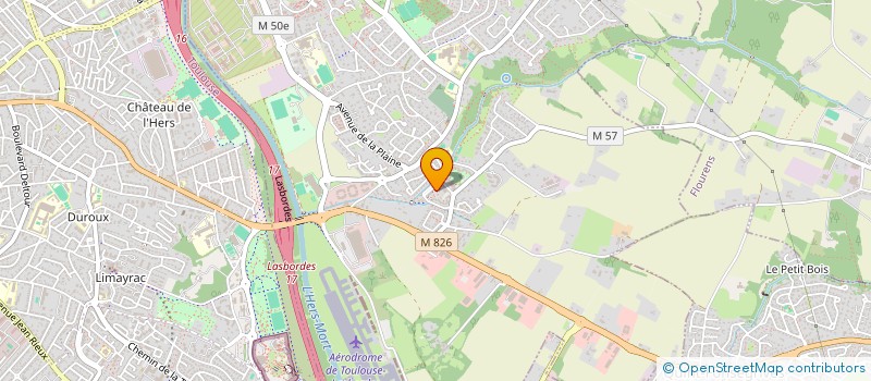 localisation de l'entreprise MQV  BALMA