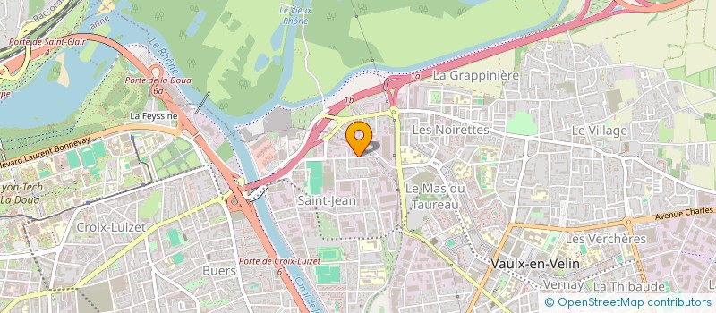 localisation de l'entreprise MR à VILLEURBANNE