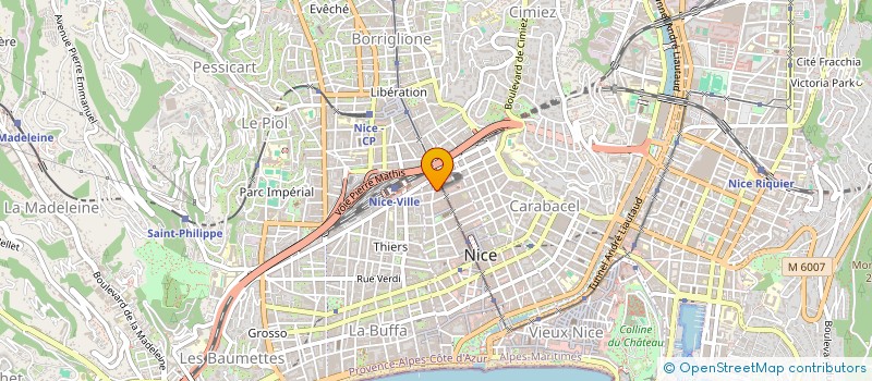 localisation de l'entreprise MR à NICE