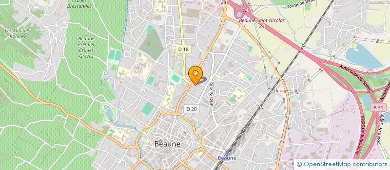 localisation de l'entreprise MR à BEAUNE