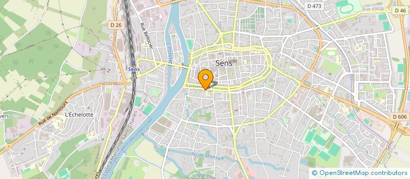 localisation de l'entreprise MR à SENS