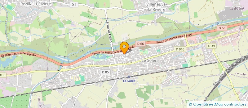 localisation de l'entreprise MR à LE SOLER