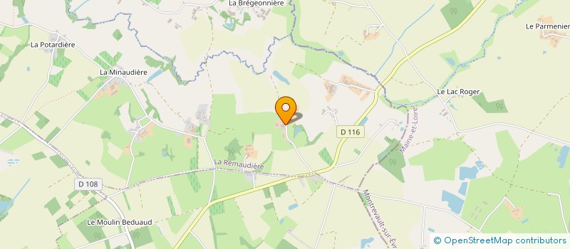localisation de l'entreprise MR  LA REMAUDIERE