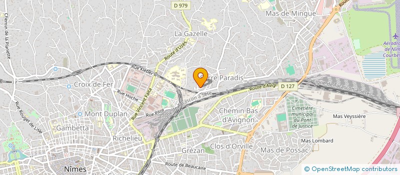 localisation de l'entreprise MR - ADMIN & CO  NIMES