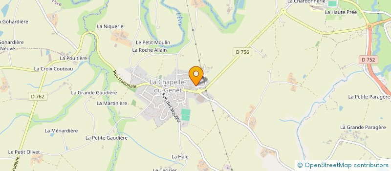 localisation de l'entreprise MR AUBIIER GUILLAUME ET MLE BLOUIN MAUD  BEAUPREAU-EN-MAUGES