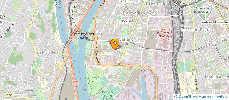 localisation de l'entreprise MR AUDIO  LYON